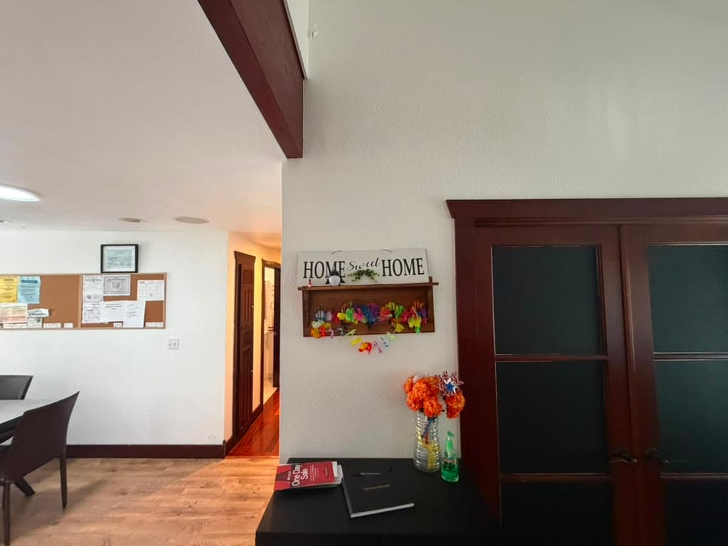 Welcoming entryway at Victory Gardens Adult Family Home